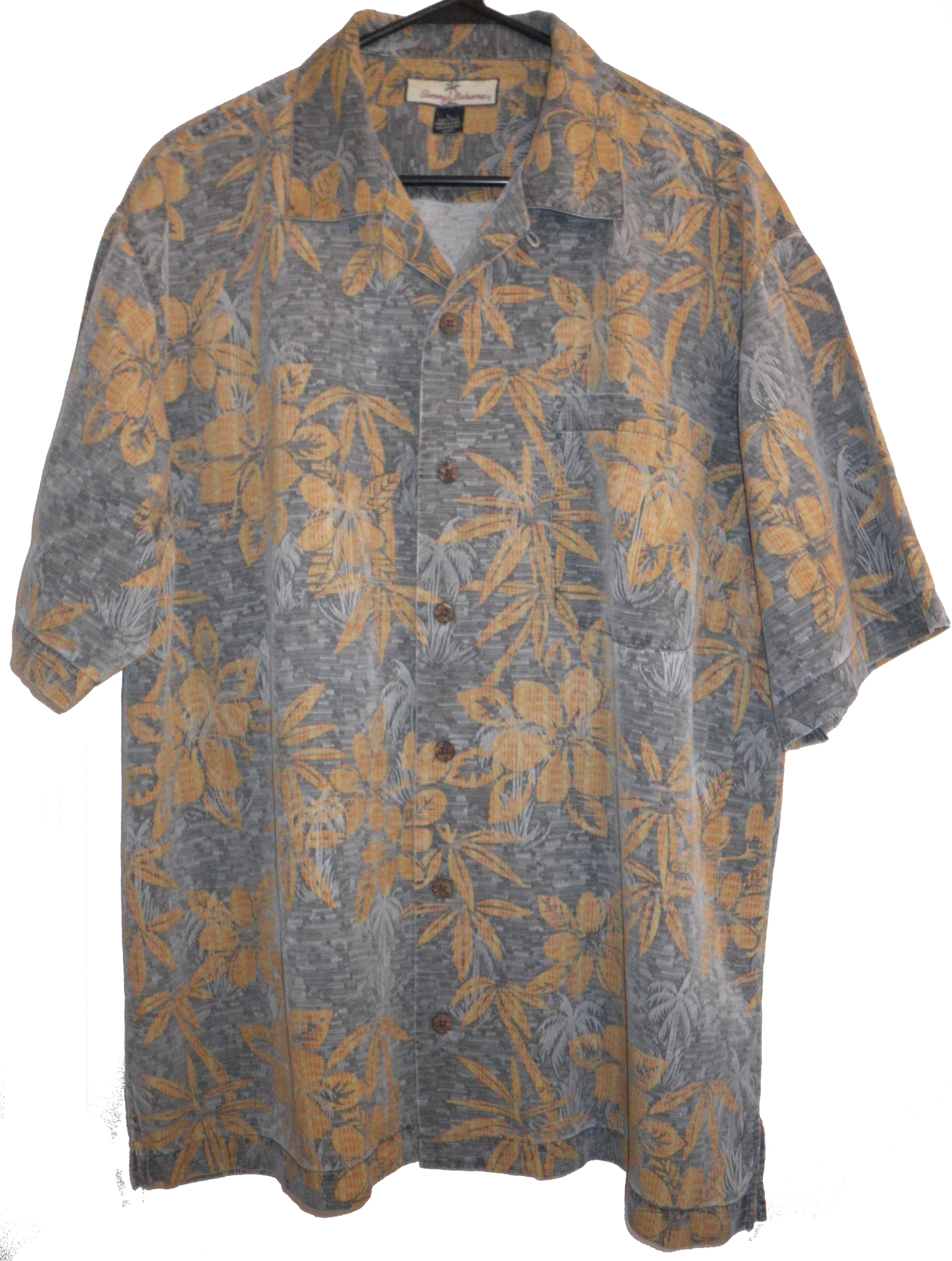 Tommy Bahama 100% Silk *L* Aloha Shirt 